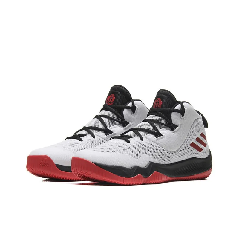 Adidas D Rose Dominate 'White Black Red'-2