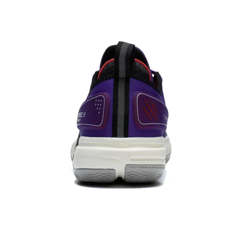 LINING Speed 9 Premium Basketball Shoes Men Low Top Ultraviolet-4