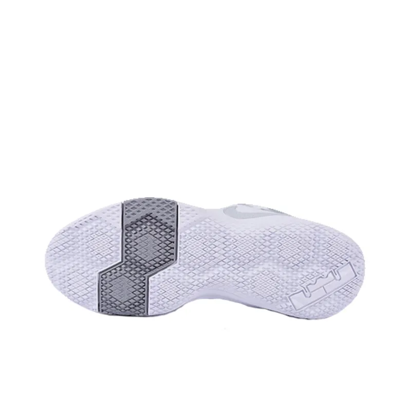 Nike Zoom Witness LBJ Slip Resistant Breathable Low Top Performance Basketball Shoes Men's Wolf Gray-4