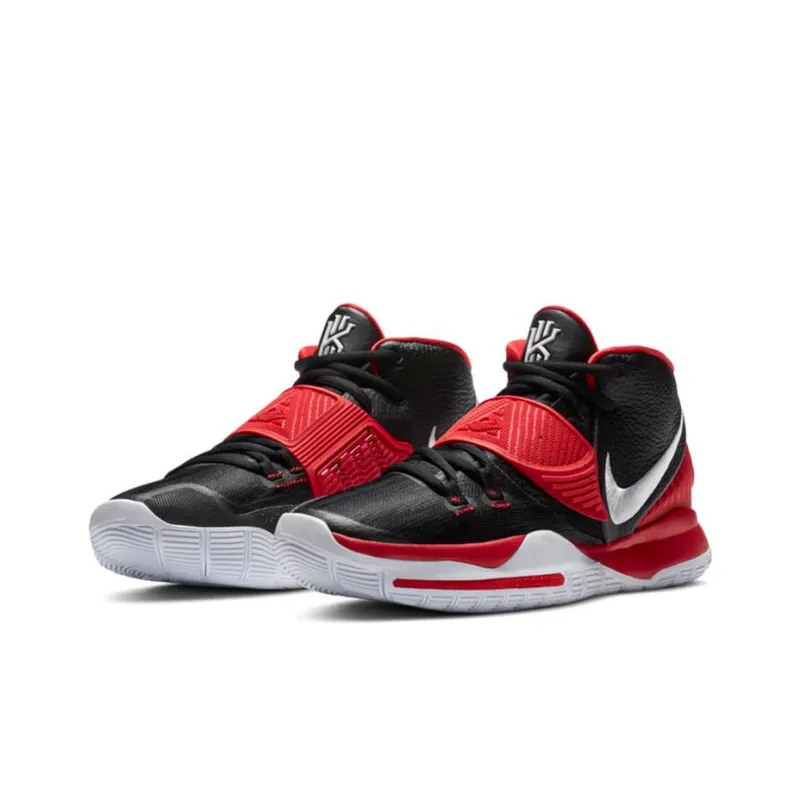 Nike Kyrie 6 Team Black University Red-2