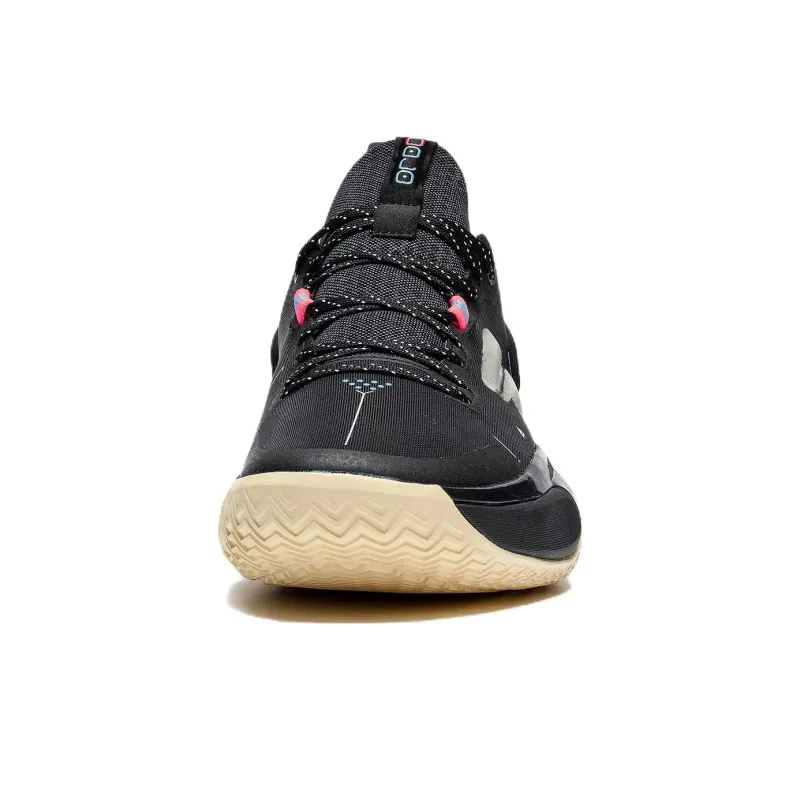LiNing Speed 9 Premium Cushioning Anti-Slip And Wear-Resistant Coverage Support Low-Top Basketball Shoes Black-3