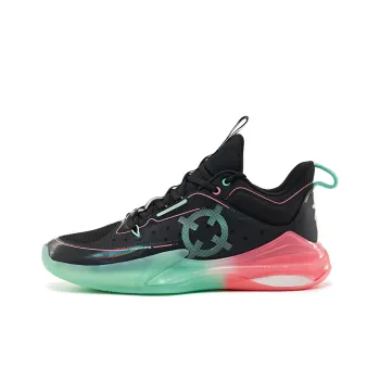 RIGORER Stopgo 2.0 Low Top Performance Basketball Shoes Men's Black Blue