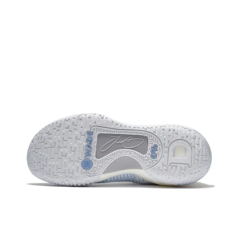 LiNing Slip Resistant And Abrasion Resistant Support Low Top Basketball Shoes Men's White-5