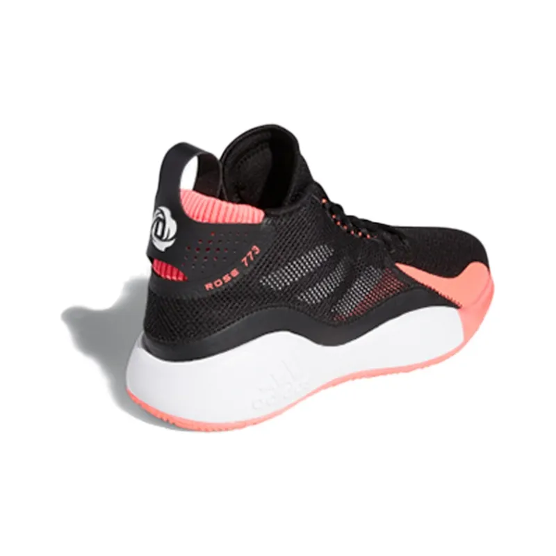 Adidas D Rose 773 2020 Black Signal Pink-3