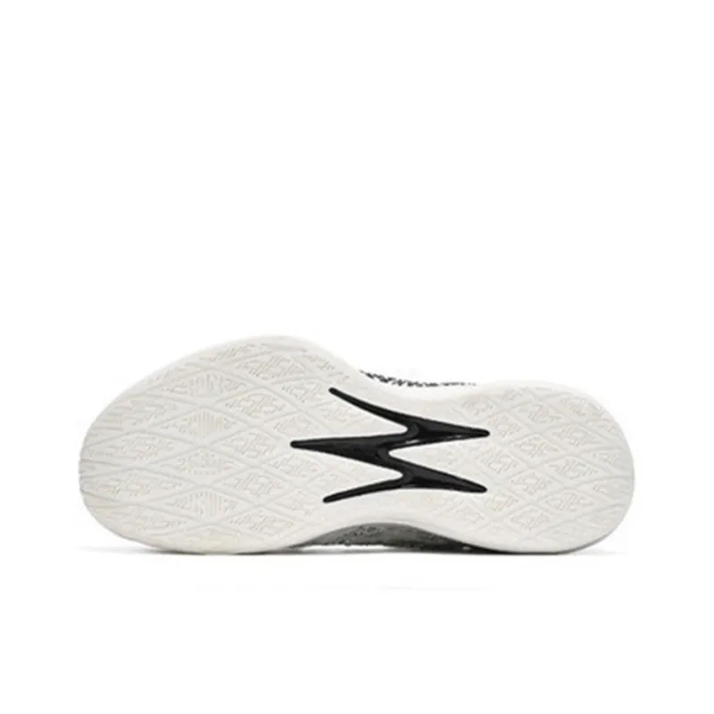 361° Q Ball Sports Cushioning Anti Slip And Wear Resistant Low Top Basketball Shoes Men's White-3