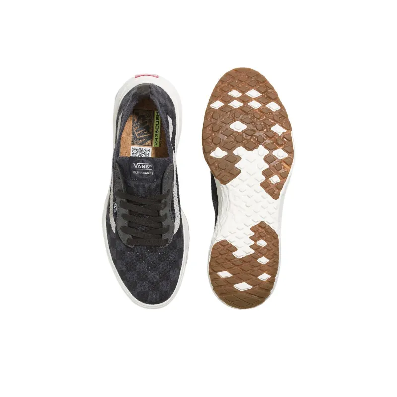 Vans UltraRange Vr3 Non-slip Lightweight Low-Top Skateboard Shoes Unisex Black White-3