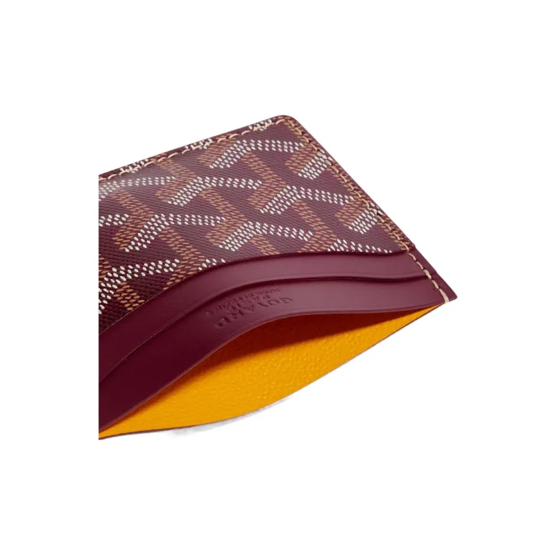 GOYARD Saint Sulpice Card Holder Red-25