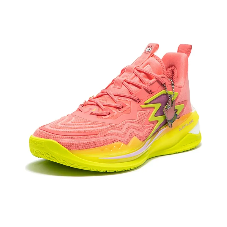 361° Big3 3.0 Pro Basketball Shoes Men Low Top Neon Green-1