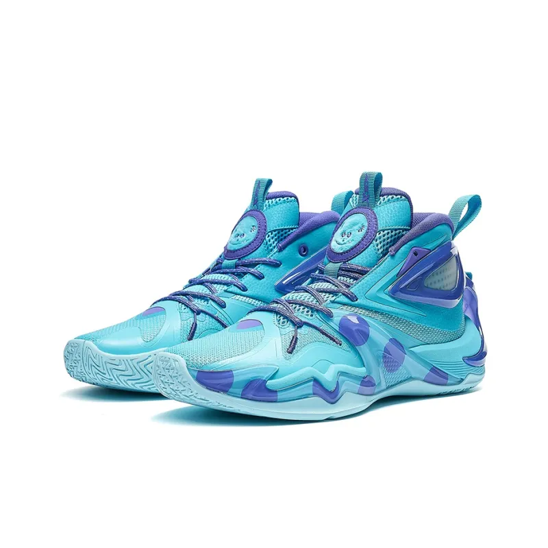 XTEP Cushioning, Slip Resistant, Abrasion Resistant, Breathable Coverage High Top Basketball Shoes Men-3