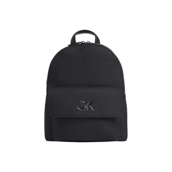 CK/Calvin Klein Polyester Backpack Medium Size Men's Black