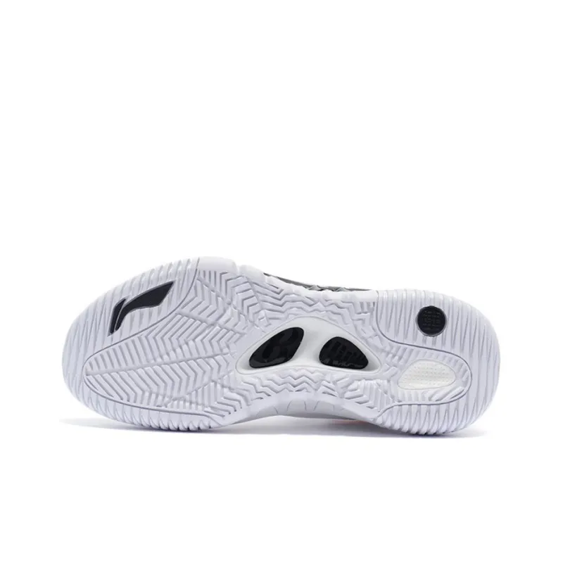 LiNing Badfive 2 Wear Resistant Slip Resistant High Top Performance Basketball Shoes Men's Standard White-6