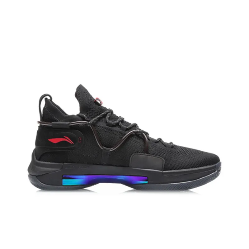 LINING Blitz 6 Premium Basketball Shoes Men Mid Top Black-1