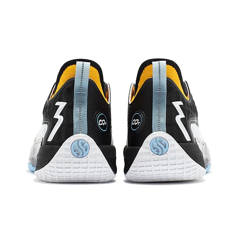 361° Zen 5 Basketball Shoes Men Low Top White-3