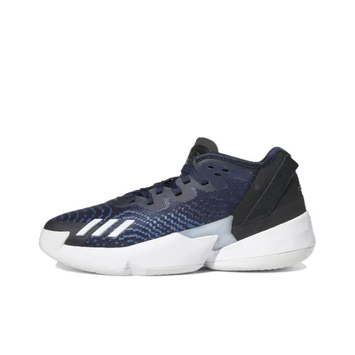 Adidas D.O.N. Issue #4 Basketball Shoes Men Low-Top White/Blue