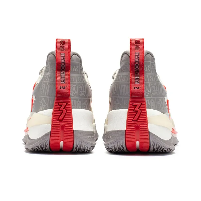 361° Big3 3.0 Pro Cushioned Wear-Resistant Slip-Resistant Low-Top Performance Basketball Shoes Sago-4