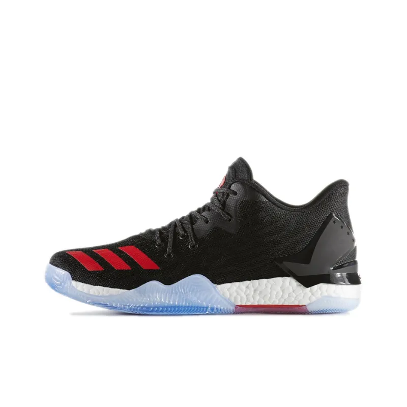 Adidas D Rose Low 'Black Red' US M POIZON
