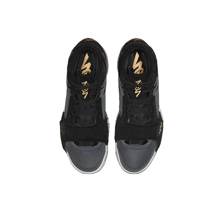 Jordan Zion 2 Black Metallic Gold-3