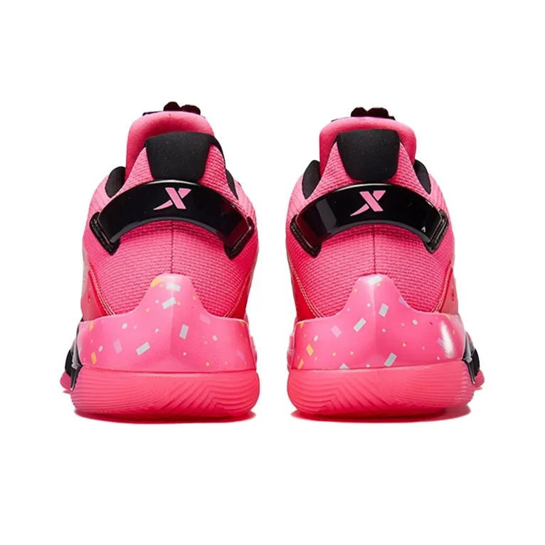 XTEP Levitation 4 Slip Resistant Cushioning Wear Resistant Low Top Basketball Shoes Men's-4