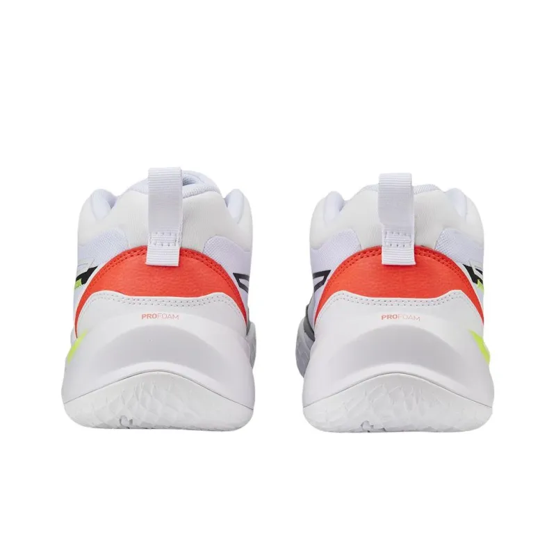 PUMA Playmaker Pro 'White Fiery Coral Lime'-4