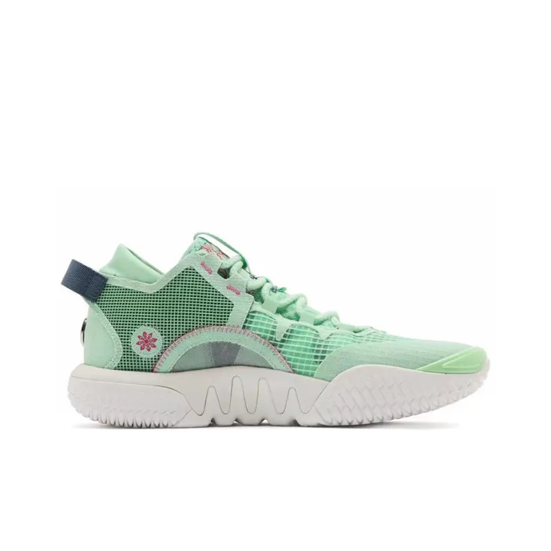 LiNing Badfive 2 Low Cushioning Anti Slip And Wear Resistant Coverage Support Low Top Basketball Shoes Emerald Green-1