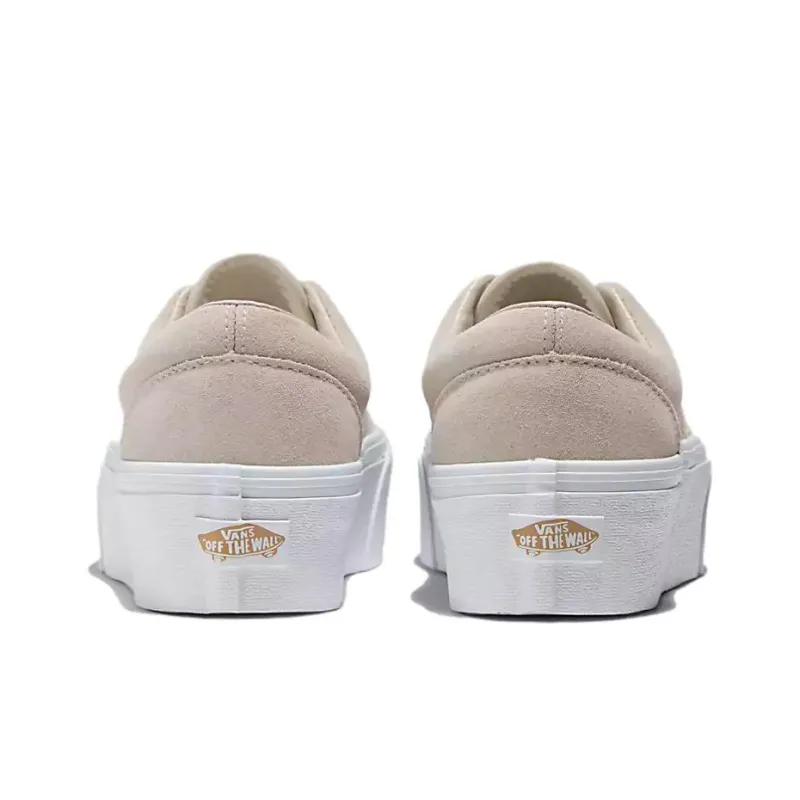 Vans Era Stackform Thermal Low Top Skateboard Shoes Unisex White Brown-3