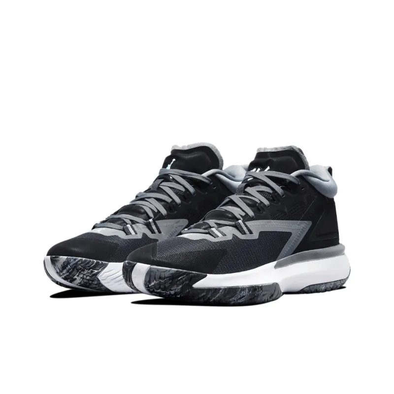 Jordan Zion 1 Tb Black White-3