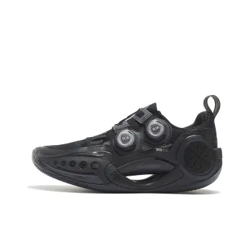 LiNing WOW 9 Low Cushioning Anti Slip Wear Resistant Breathable Supportive Rebound Low Top Basketball Shoes Black