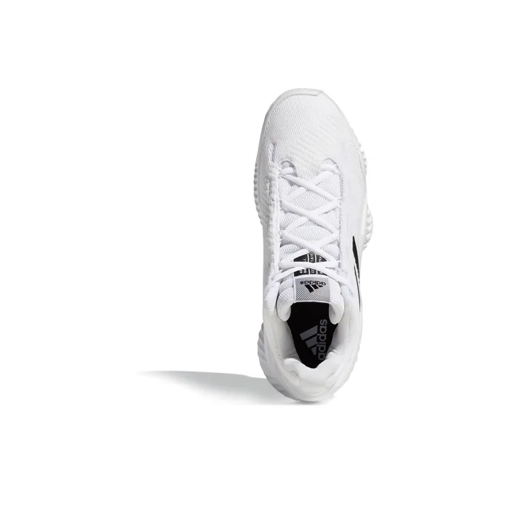 adidas Pro Bounce 2018 Low White Black-4