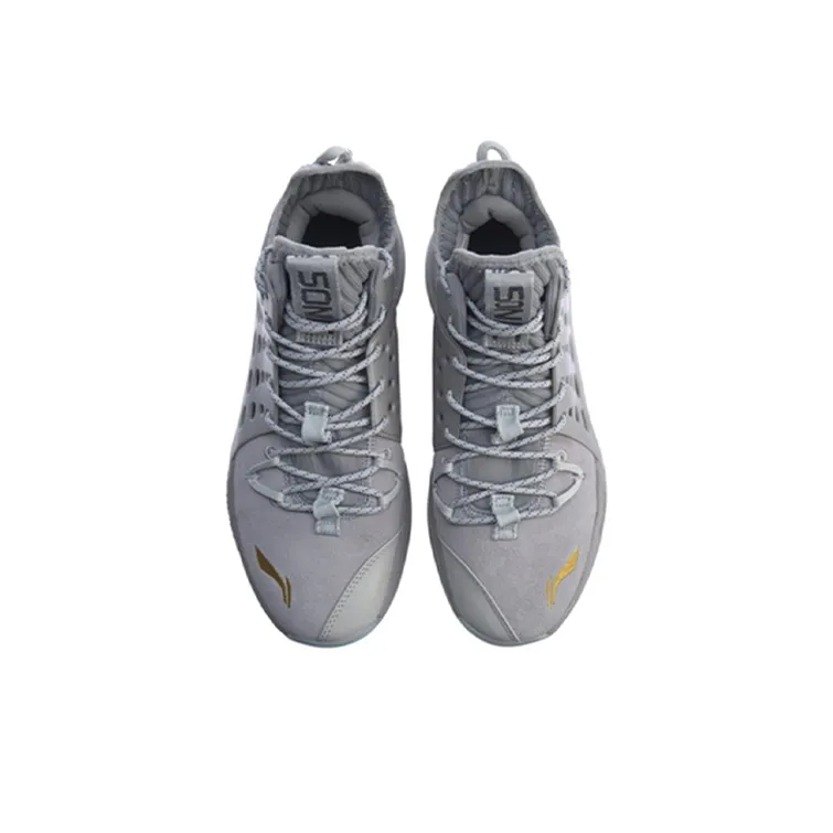 LINING C.J. McCollum Sonic 7 V2 Basketball Shoes -Grey-4
