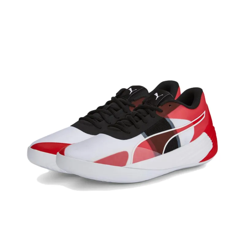 PUMA Fusion Nitro Team White High Risk Red-2