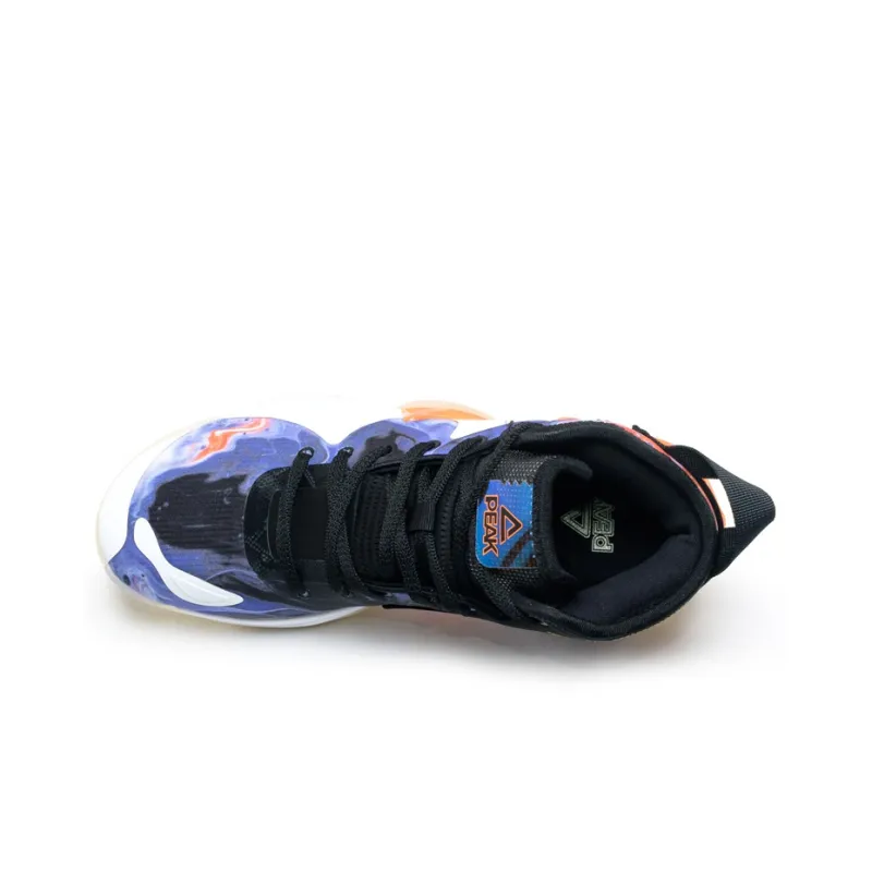 PEAK Monster 7 Cushioning, Slip Resistant, Abrasion Resistant, Coverage, Support High Top Basketball Shoes Men's Purple-3
