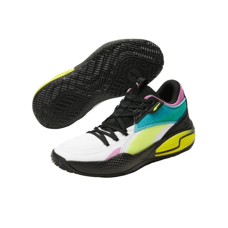 PUMA Court Rider SWxP 'White Yellow Alert'-4