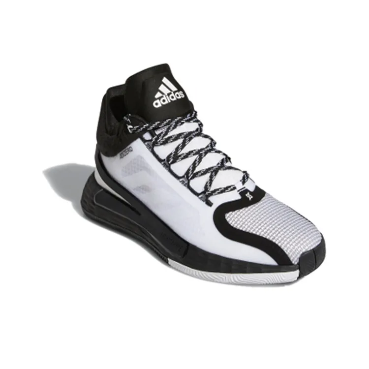 Adidas D Rose 11 Cloud White Core Black-2