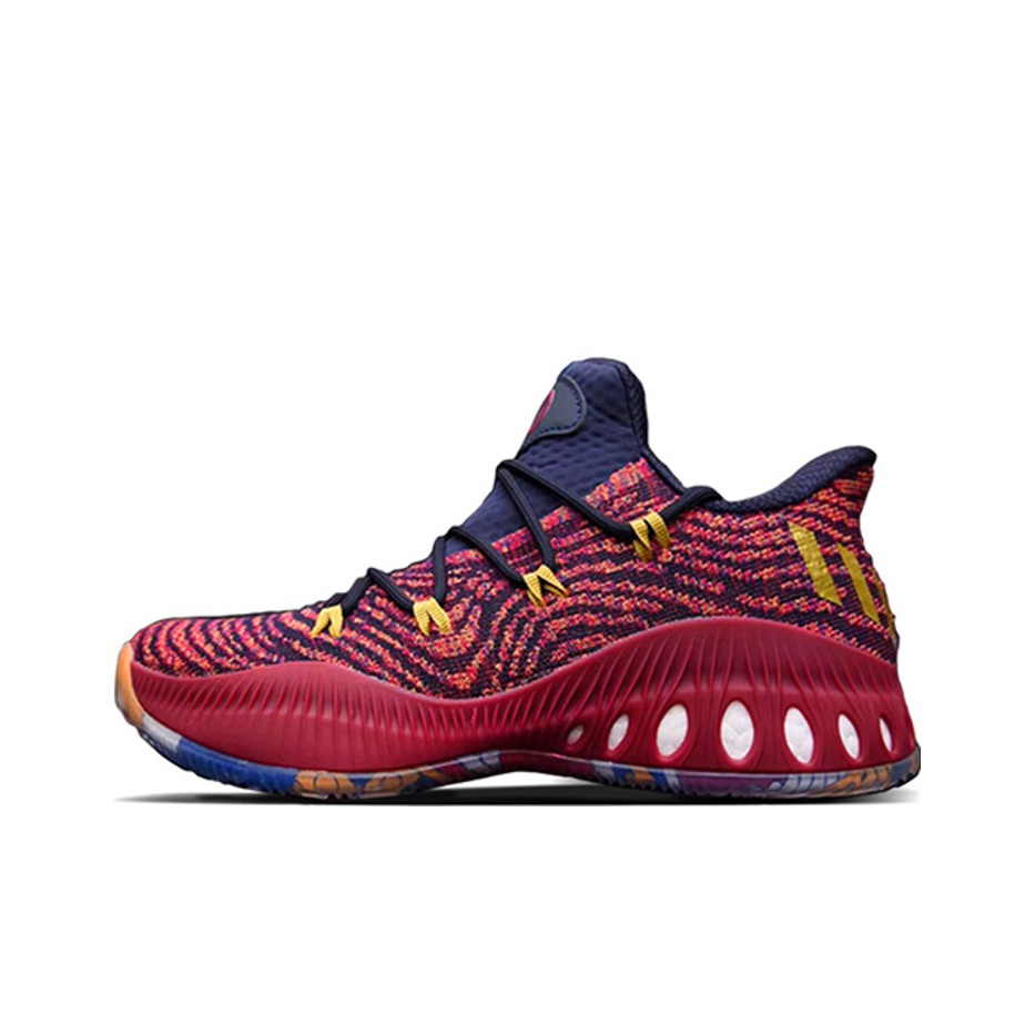 Pink adidas crazy explosive low best sale