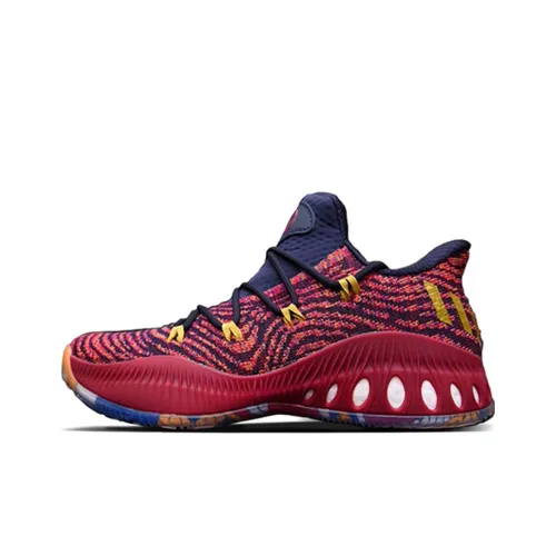 Adidas Crazy Explosive Series 1 Basketball Shoes Men Low-Top Red/Blue