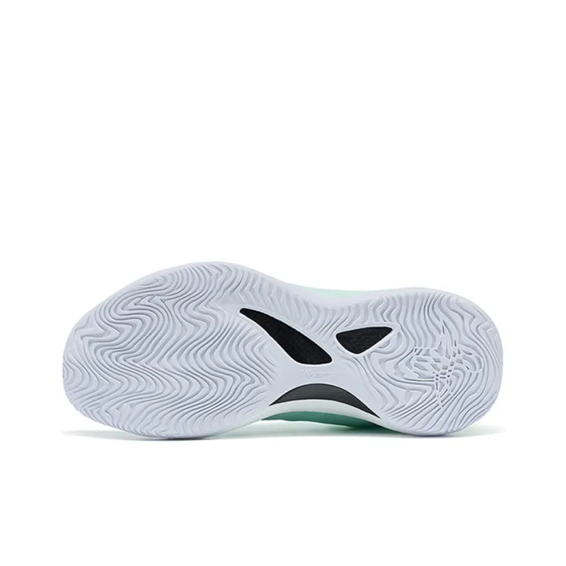XTEP Jeremy Lin 2 Basketball Shoes Men High Top Foam Green/New Metallic Silver-6