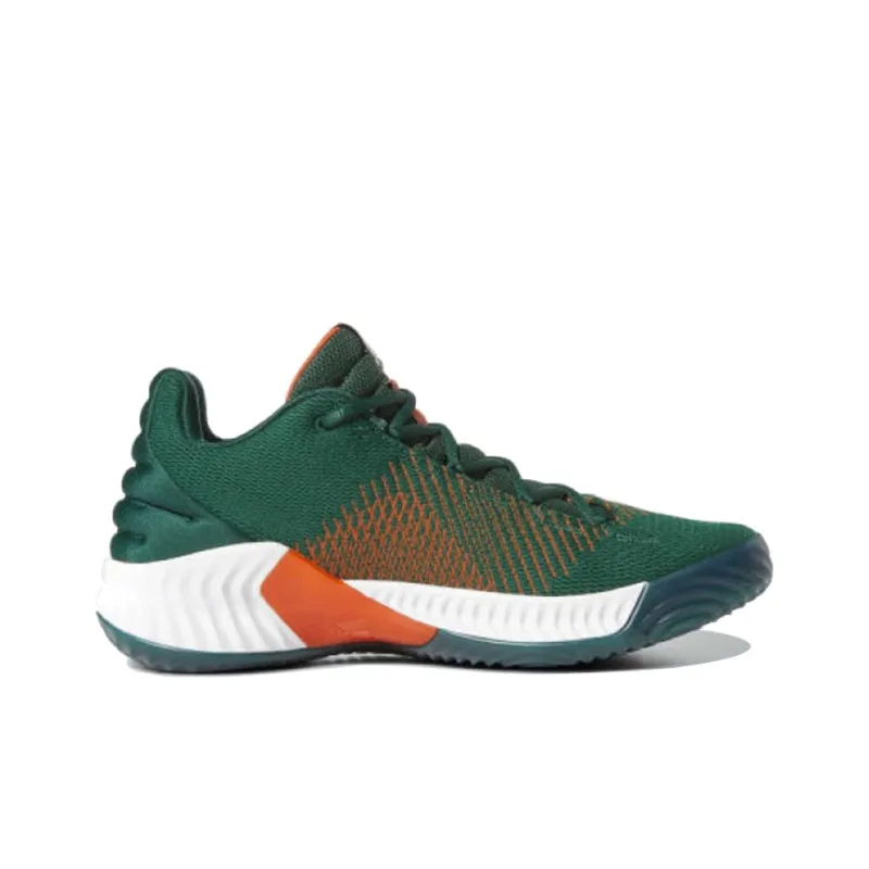 Adidas Pro Bounce 2018 Low 'Miami Hurricanes'-1