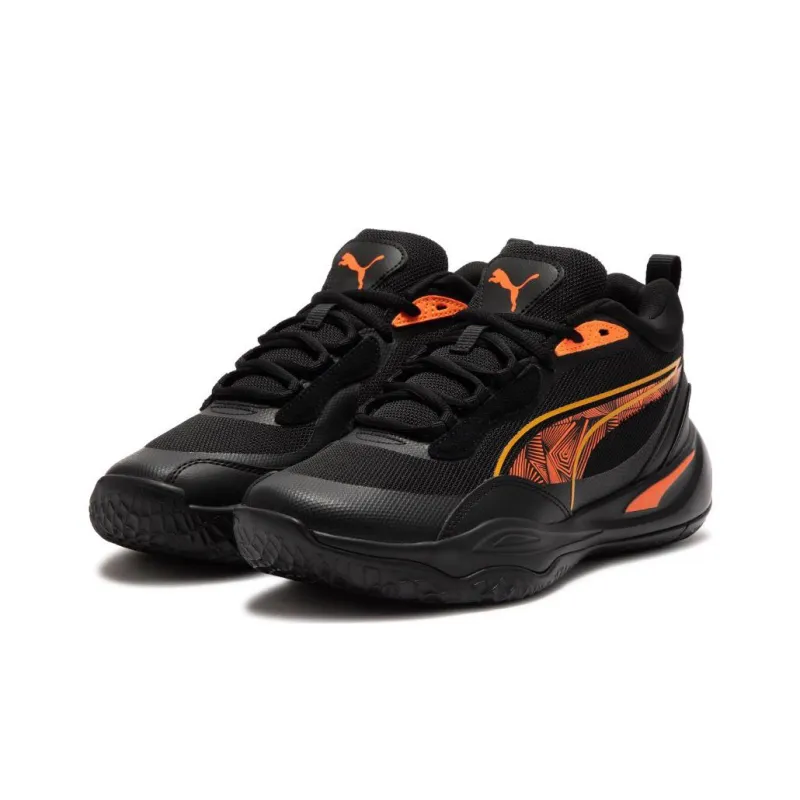 PUMA Playmaker Pro 'Laser Black Ultra Orange'-2