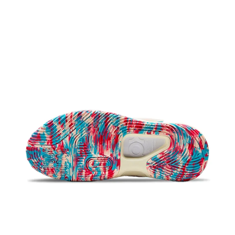 Nike Kd 14 Ep 'White Aqua Blue Multi Color'-5