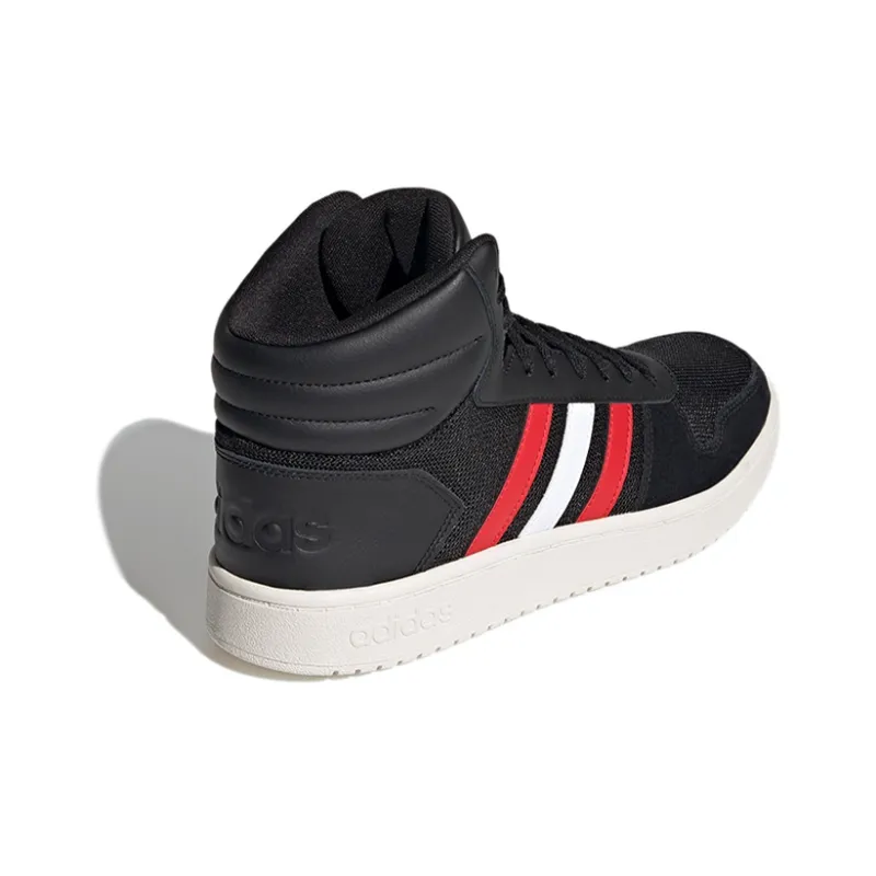 Adidas Neo Hoops 2.0 Mid 'Black Red White'-2