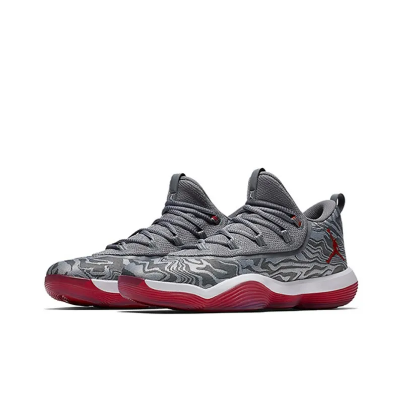JORDAN SuperFly 2017 Low 'Grey Red'-1
