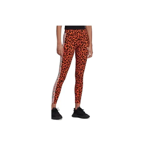 Adidas Leggings Women's Orange Red