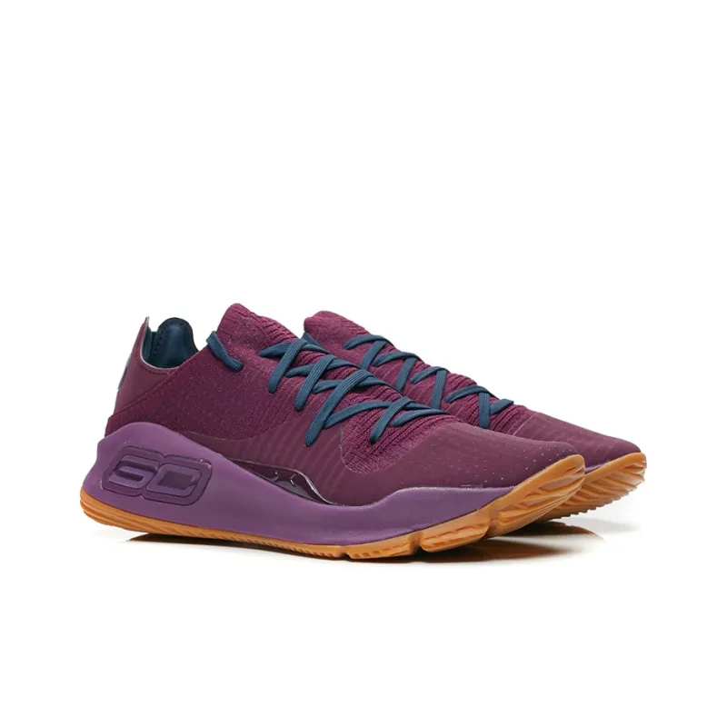 Under Armour Curry 4 Low Merlot-2