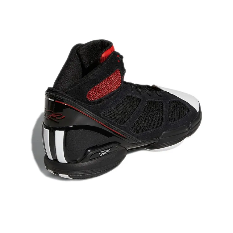 Adidas D Rose 1.5 Black White Red-3