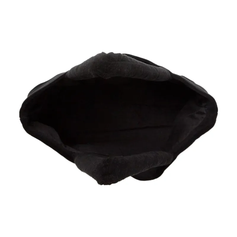 KARL LAGERFELD Cotton Tote Bag, Shopping Bag, Shoulder Bag, Handbag Women's Black-4