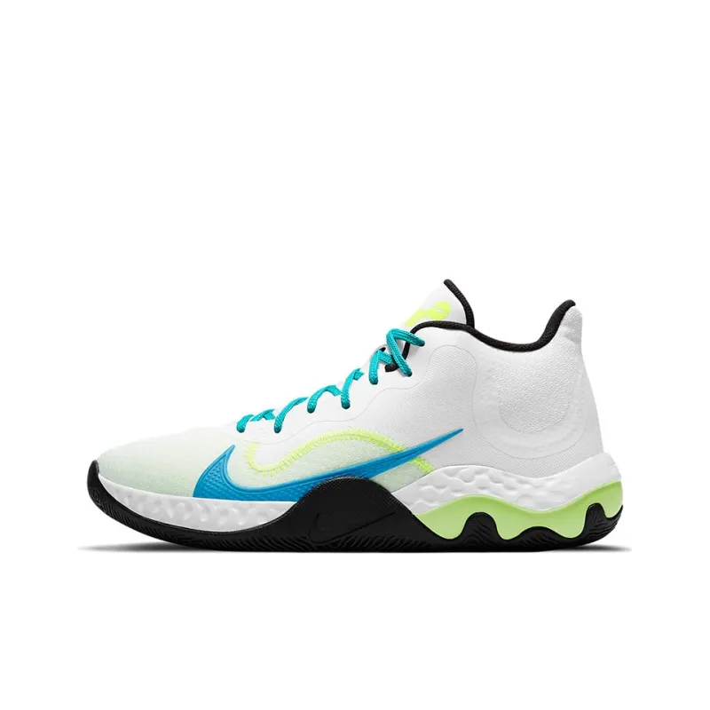Nike Renew Elevate White Volt Light Blue Fury-0