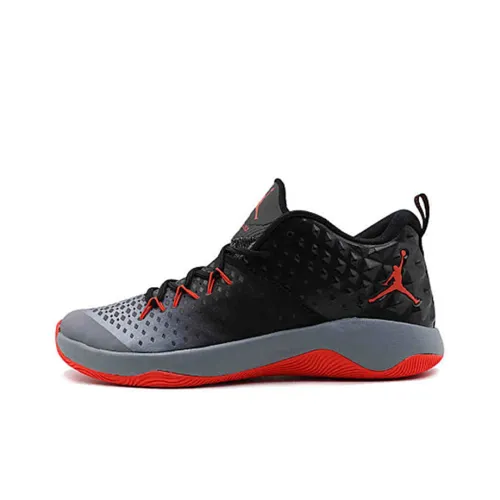 Jordan Extra Fly Cool Grey/Max Orange/Black