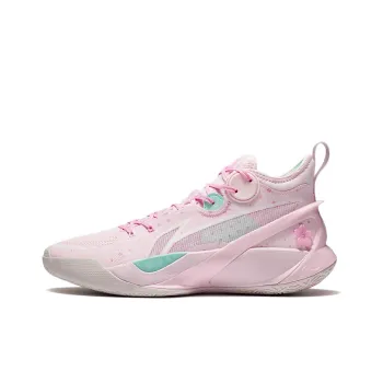 LiNing SONIC 10 V1 Durable Cushioning Support Performance Basketball Shoes Primrose Pink Cherry Blossom Blossom