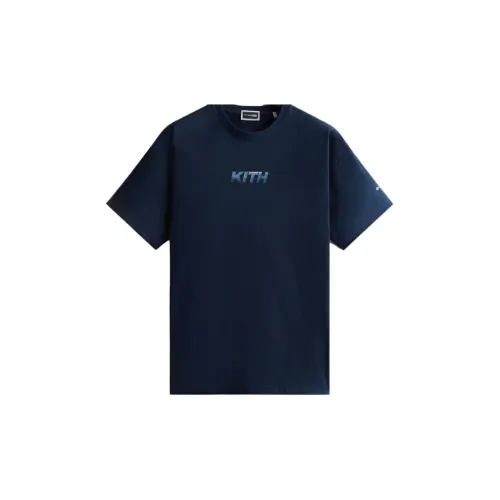 KITH T-Shirts Men Navy Blue