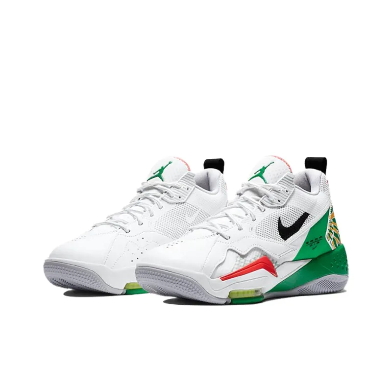 Jordan Zoom 92 White Green Red-2
